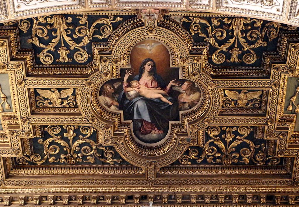 La Beata Vergine col Bambino - San Crisogono, Roma
